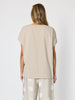 Riviera Spot Print Top - Natural/White