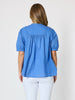Acacia Cotton Shirt - Azure