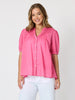 Acacia Cotton Shirt - Rose