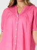 Acacia Cotton Shirt - Rose