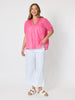 Acacia Cotton Shirt - Rose
