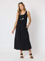 Traveller Tank Dress - Black