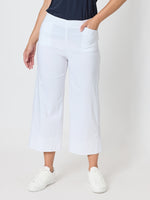 Zara Wide Leg Pant - White