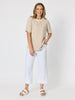 Zara Wide Leg Pant - White
