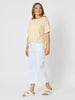 Zara Wide Leg Pant - White