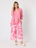 Bay Leaf Wide Leg Pant  - Blush Multi