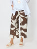 Bay Leaf Wide Leg Pant  - Mocha Multi