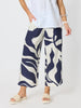 Bay Leaf Wide Leg Pant  - Navy Multi