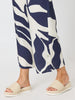 Bay Leaf Wide Leg Pant  - Navy Multi