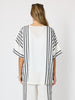 Sevilla Stripe Top - White/Black