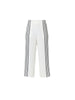 Sevilla Stripe Print Pant - White Black