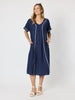 Del Mar Dress - Navy