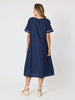 Del Mar Dress - Navy