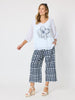 Camellia Floral Print Top - White