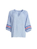 Canopy Ric Rac Top - Chambray threadz