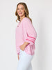 Canopy Ric Rac Top - Lipstick
