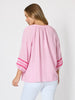 Canopy Ric Rac Top - Lipstick