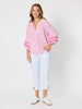 Canopy Ric Rac Top - Lipstick