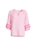 Canopy Ric Rac Top - Lipstick