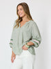 Canopy Ric Rac Top - Olive