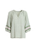 Canopy Ric Rac Top - Olive