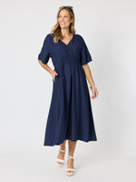 Marina Dress - Navy