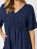 Marina Dress - Navy