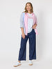 Amour Relaxed Embroidered Tee - White