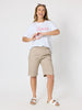 Amour Relaxed Embroidered Tee - White