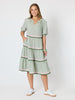 Canopy Ric Rac Dress - Olive