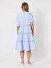 Canopy Ric Rac Dress - Pale Blue
