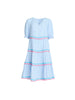 Canopy Ric Rac Dress - Pale Blue