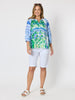 Limoncello Floral Print Top - Apple Multi