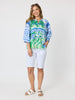Limoncello Floral Print Top - Apple Multi