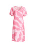 Bay Leaf Print Dress - Blush Multi
