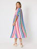 Jewel Stripe Print Dress - Candy Multi