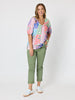 Urban Jungle Print Top - Musk Multi