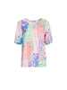 Urban Jungle Print Top - Musk Multi