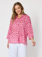Laguna Beach Print Shirt - Rose Multi