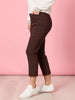 Zara Stretch Pant - Coffee