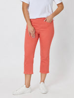 Zara Stretch Pant - Ginger