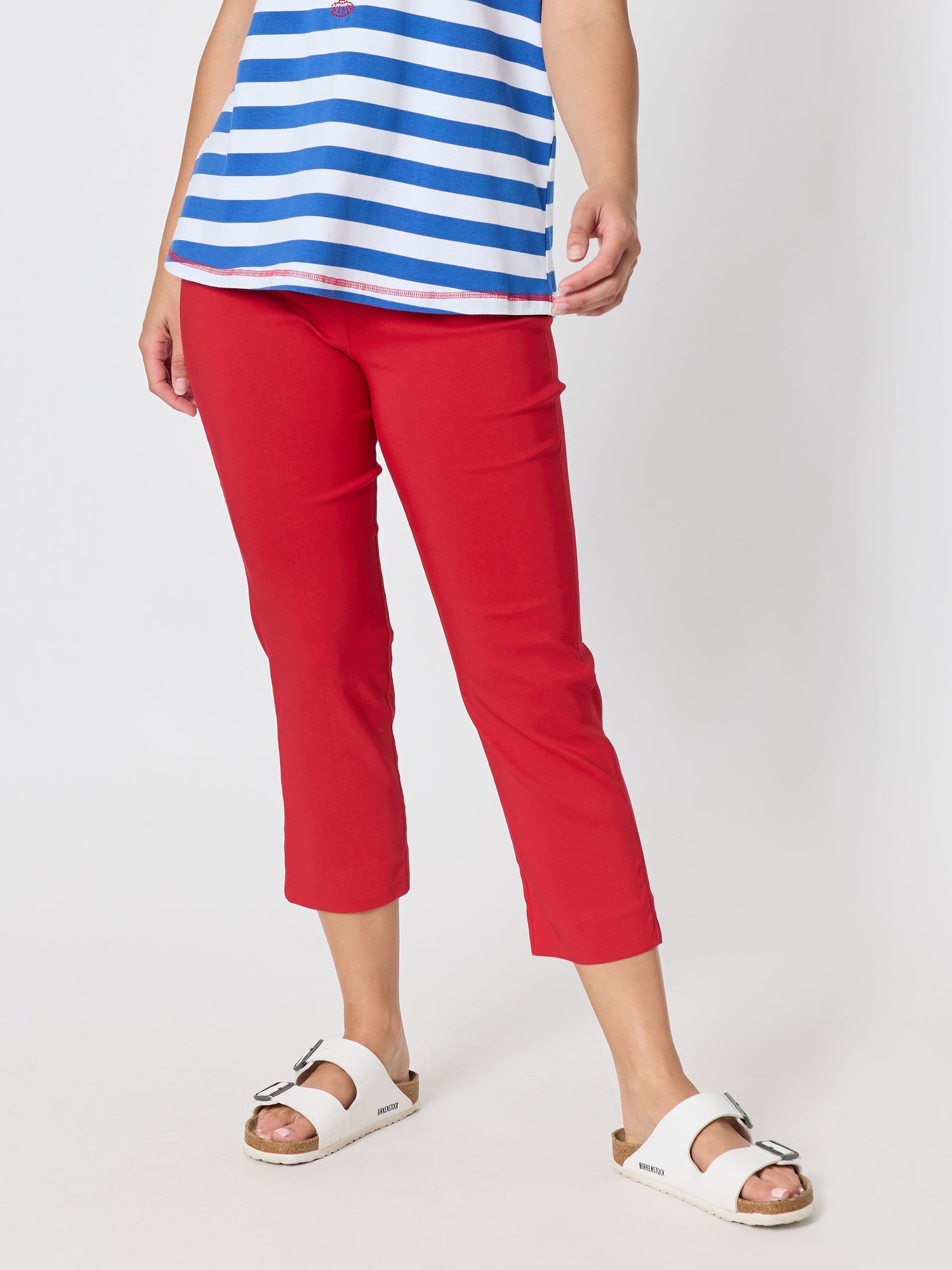 Zara Stretch Pant - Red