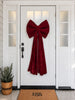 Velvet Christmas Bow - Red