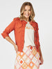 Military Denim Jacket - Maple