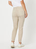 LA Distressed Pull On Stretch Denim Jean - Natural