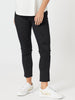 LA Distressed Pull On Stretch Denim Jean - Black
