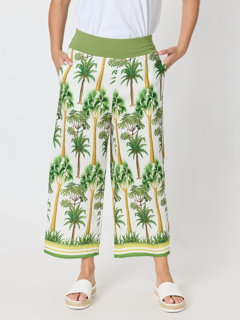 Amazon Print Pant - Green / Multi