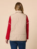 The Alpine Puffer Vest - Natural
