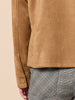 Downtown Faux Suede Jacket - Caramel