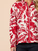 Moulin Rouge Floral Print Shirt - Red
